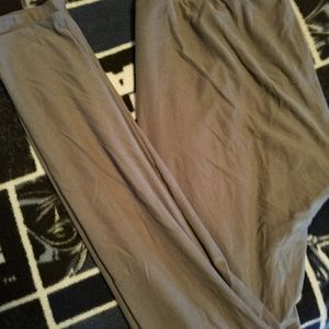 Solid Grey LULAROE OS leggings