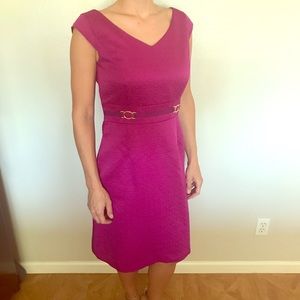 NWT - Tahari Fuchsia Dress
