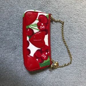 Juicy Couture terry cherry small purse