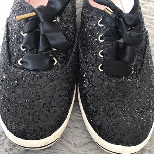 Kate Spade Glitter Keds size 9