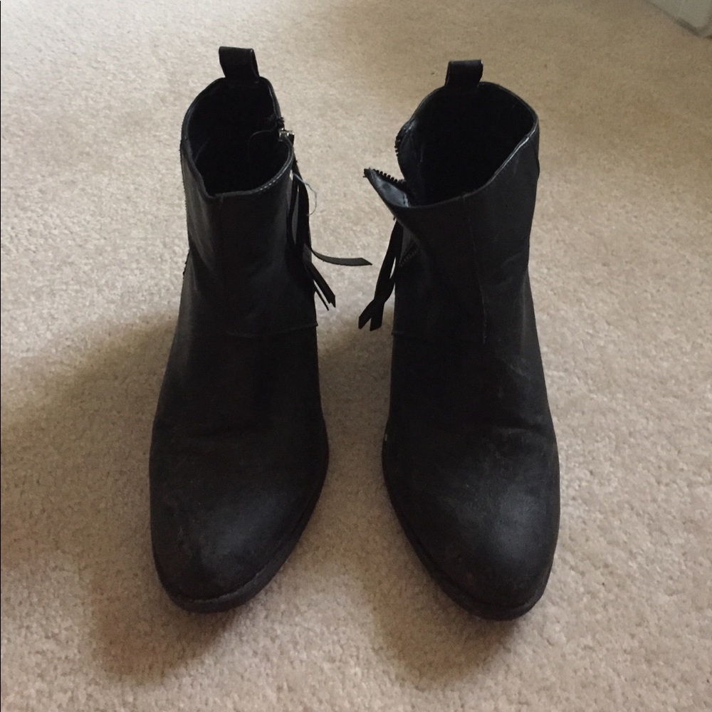 Black booties