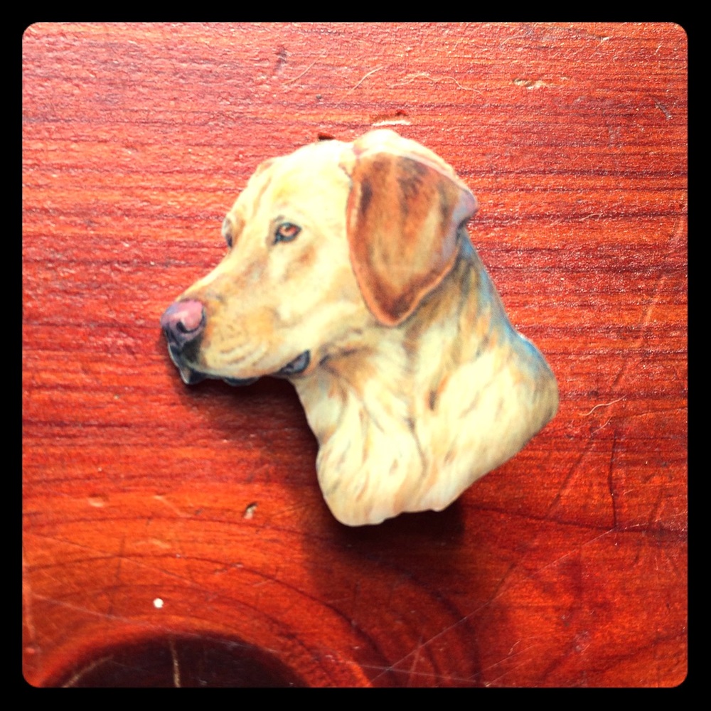 Vintage Dog Brooch