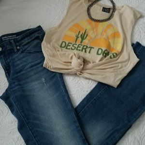 Mossimo Jeans sz 0 Skinny Boot