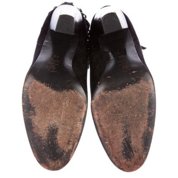 ISABEL MARANT SOONO CHAIN WRAP SLOUCHY SUEDE BOOTS - Picture 6 of 8