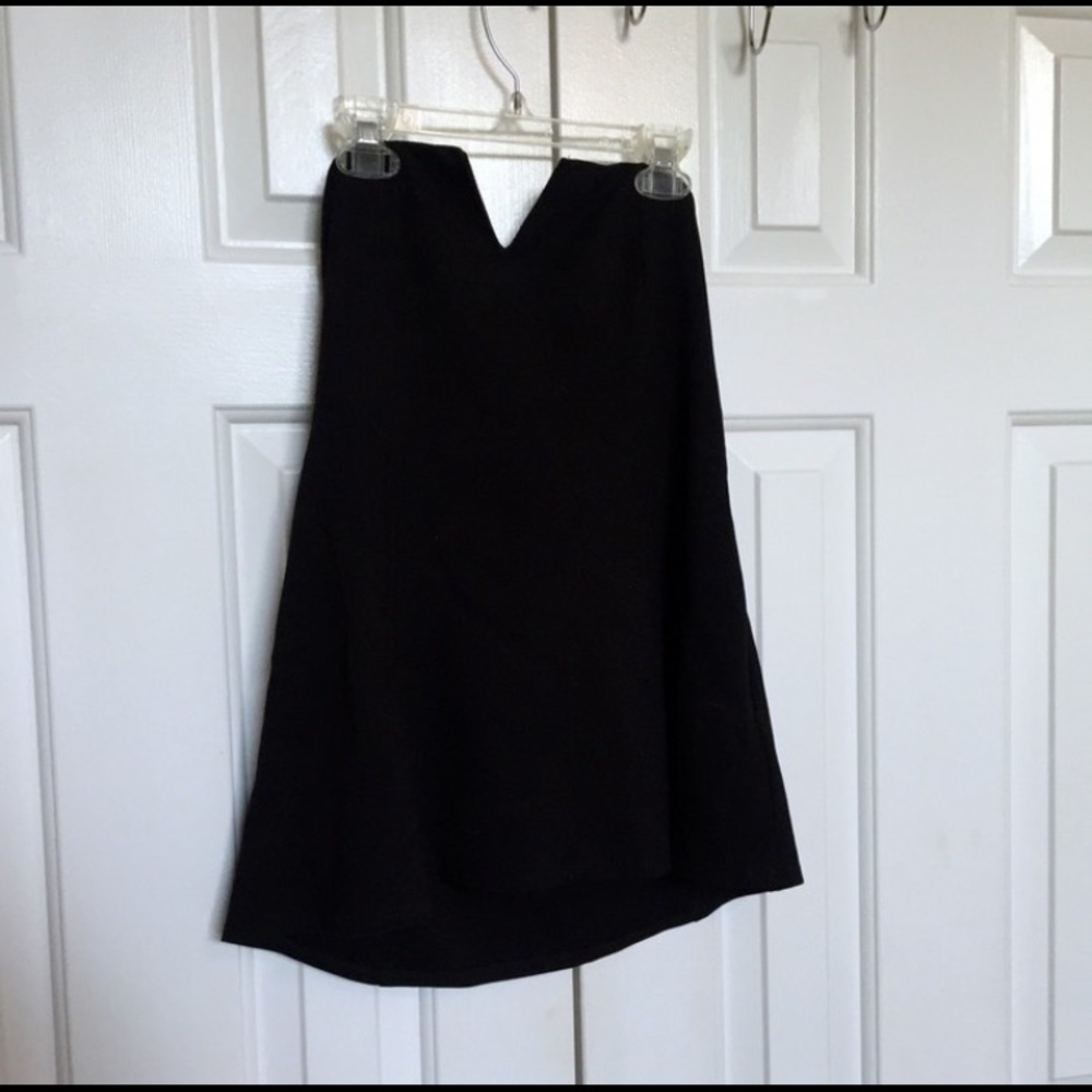 Urban Outfitters Subtle Peplum Strapless Top