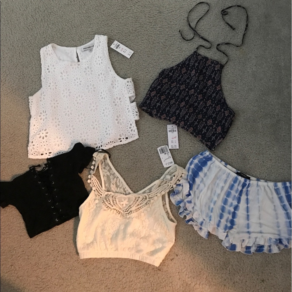 Summer Festival Crop tops & shorts!