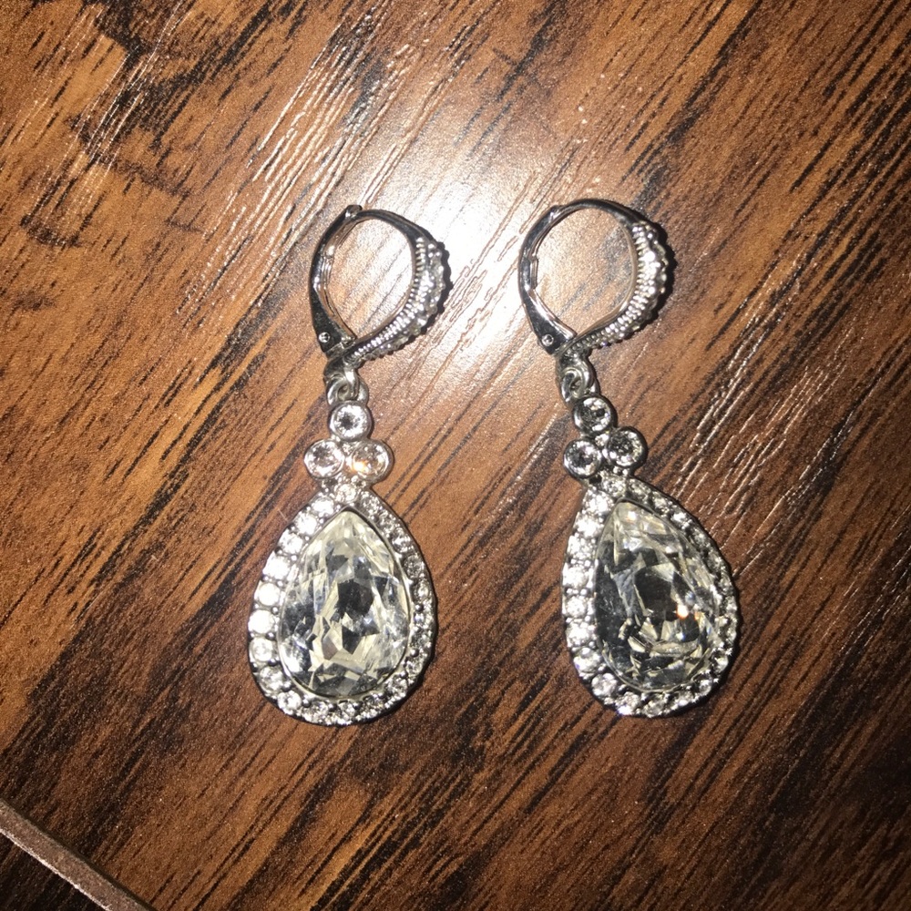 Diamond Drop Earrings