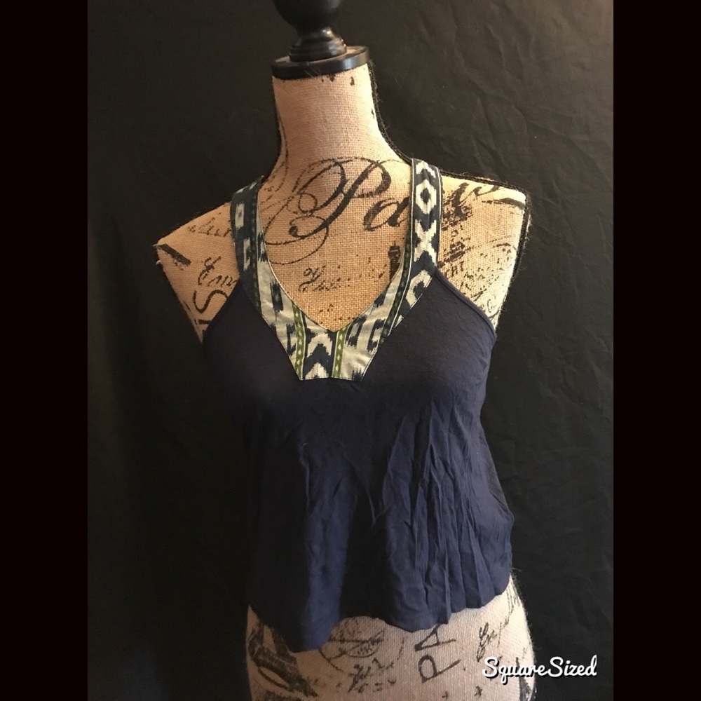 Ecote crop top 100% viscoss/viscose