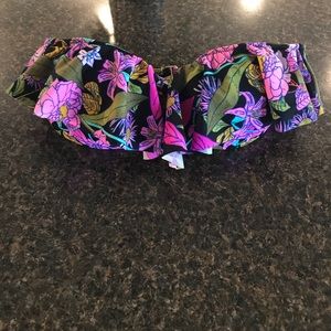 Victoria's Secret Flounce Floral Bikini Top
