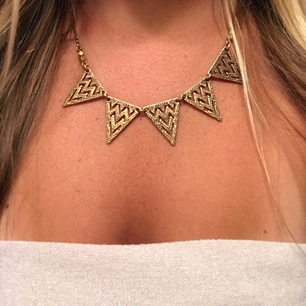 J. Crew gold necklace