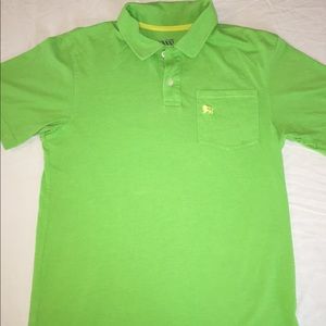 Boys bright green Old Navy polo. Size XL