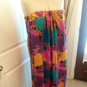 Colorful maxi dress