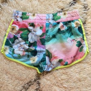 adidas Shorts - Adidas x Farm Collection Track Shorts adidas Shorts - Adidas x Farm Collection Track Shorts