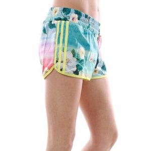 adidas Shorts - Adidas x Farm Collection Track Shorts adidas Shorts - Adidas x Farm Collection Track Shorts