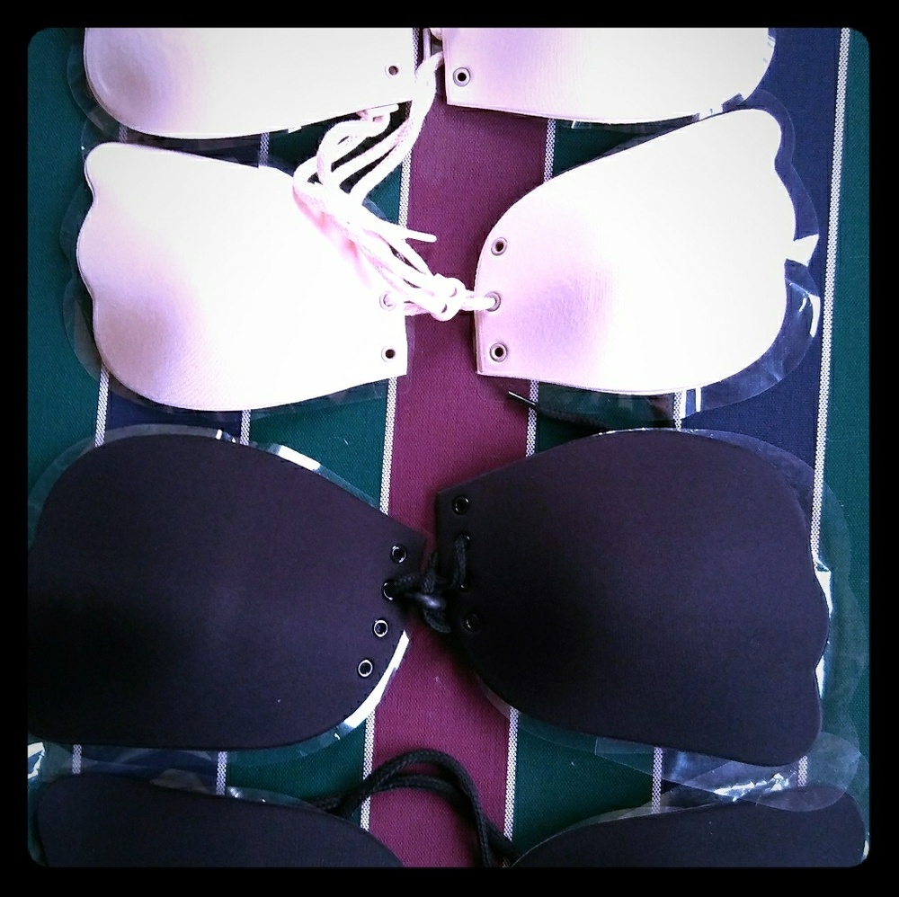 2x Backless Strapless Pushup Bra's
