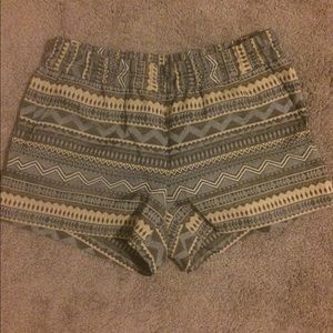 J. Crew tribal print shorts