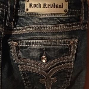 Rock Revival Jean crop/Capri size 28
