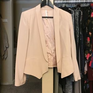 Powder Pink Silk Blazer!!