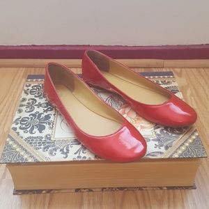 Nine West red flats