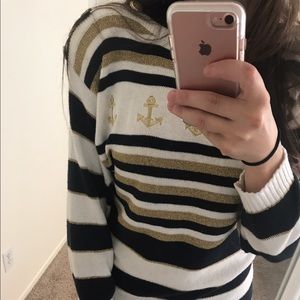 Lillie Rubin exclusive vintage nautical sweater