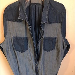 Denim Blouse