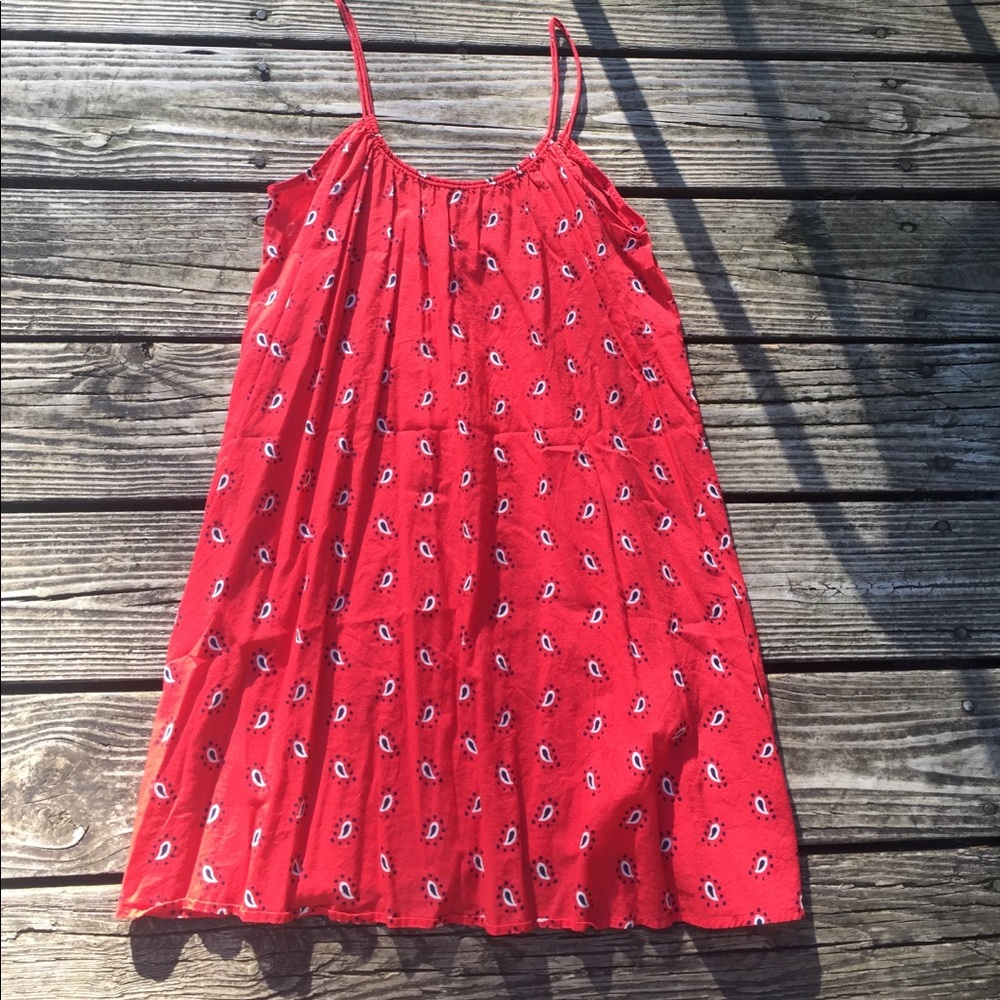 Madewell bandana print dress
