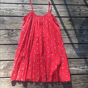 Madewell bandana print dress