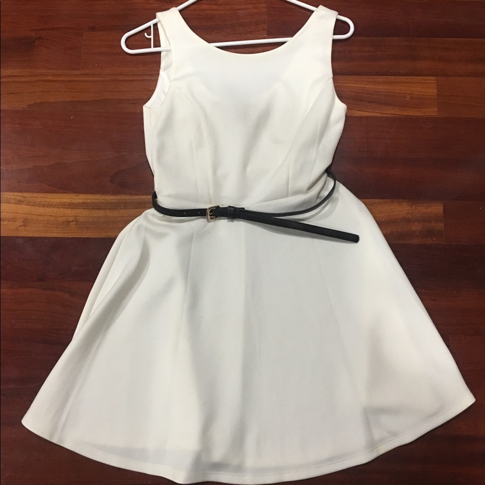 White dress