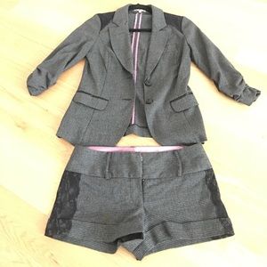 Jacket and matching short