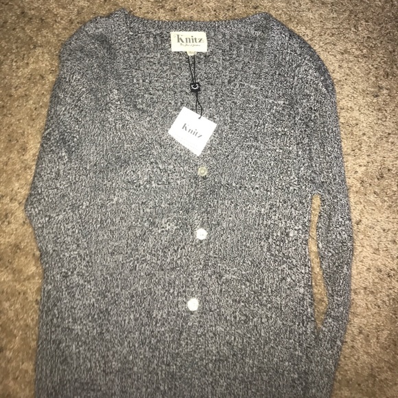 Knitz for love & lemons Ribbed marled Lafayette s - Picture 5 of 5