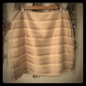 NWT🔷 Banana Republic metallic skirt