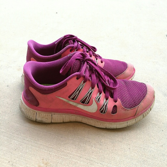 Girls Nike Free Run 5.0 - Picture 2 of 5
