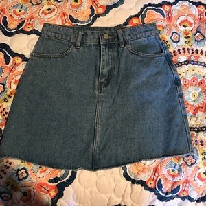 Denim skirt