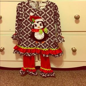 Emily Rose Girls Christmas outfit
