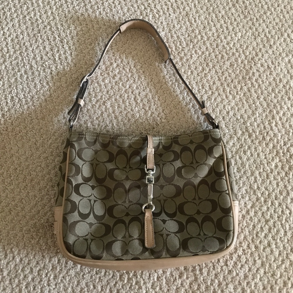 Light Brown/Tan Coach Purse