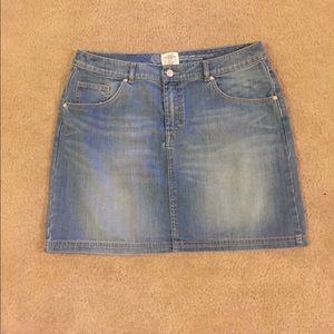 Jean skirt