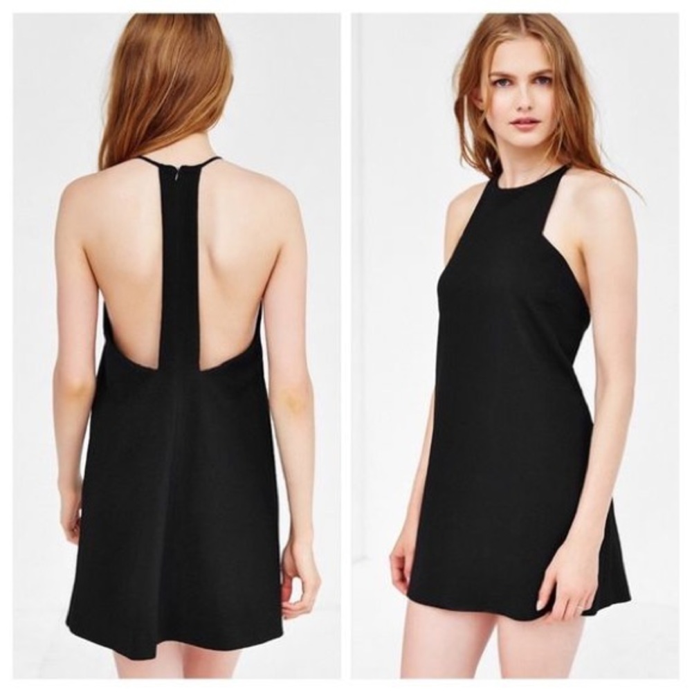 Black UO Silence And Noise Mini Dress ~ size SML