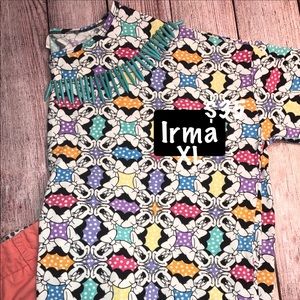NWT Lularoe XL Disney Irma Minnie Mouse