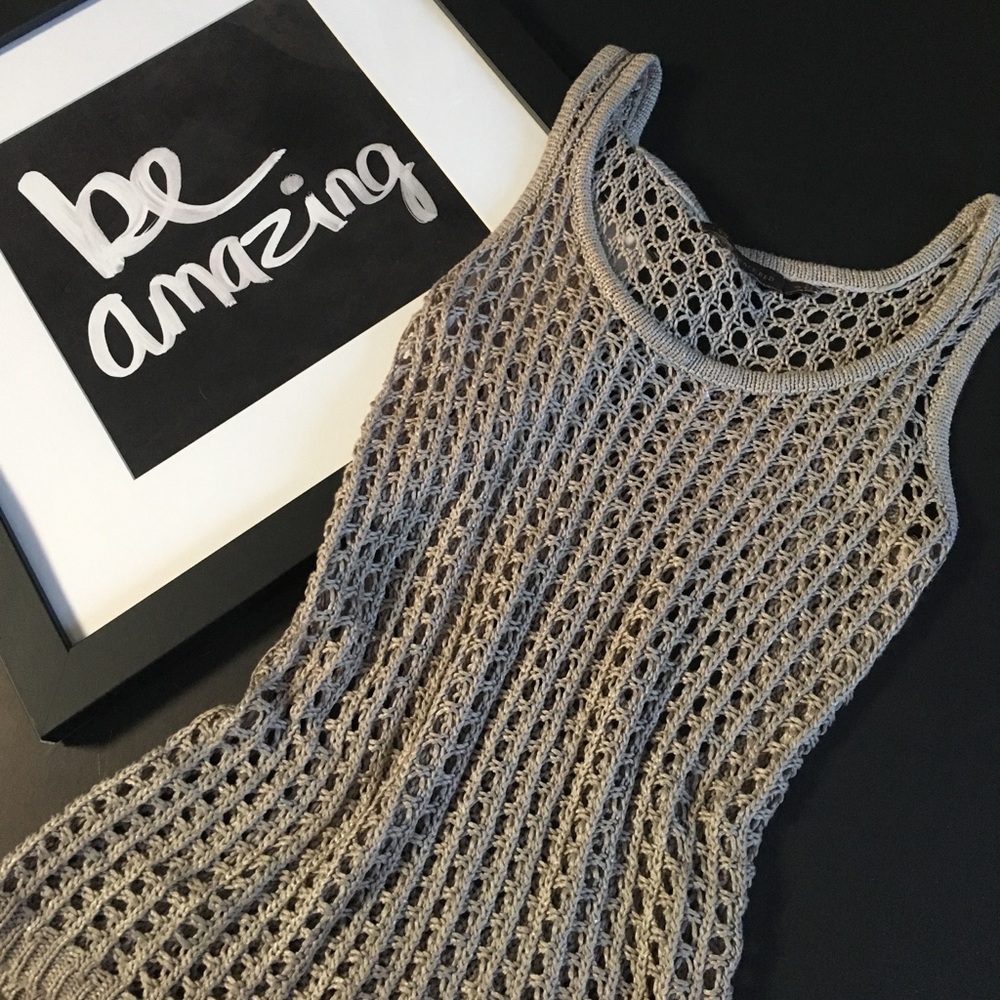 Banana Republic Sleeveless Knit Top "Outback Red"