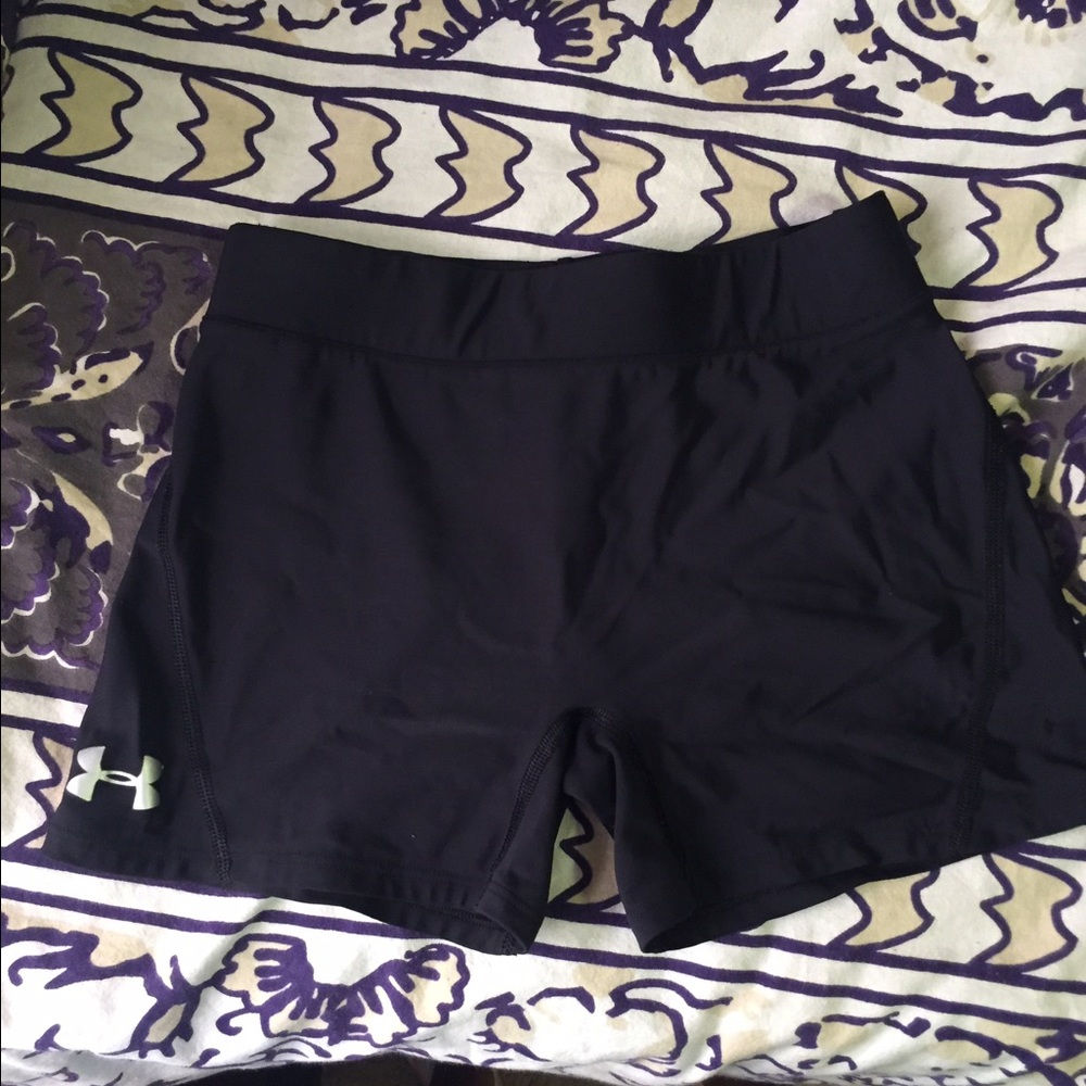 Under Armour Black Spandex Shorts