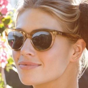 Stella & Dot triangle path ear climbers