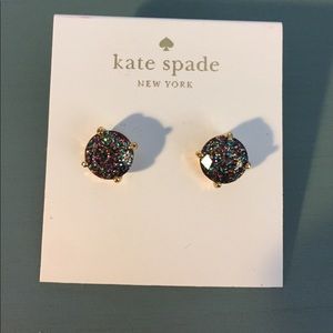 NWT Kate Spade rainbow stud earrings