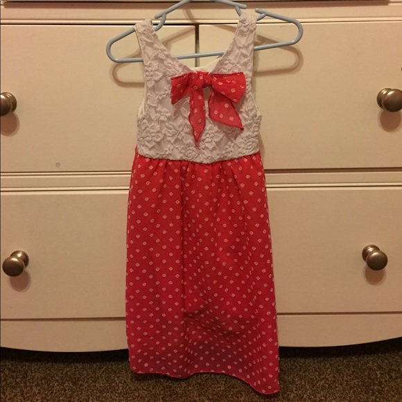 Floral pink high low dress - Picture 2 of 2