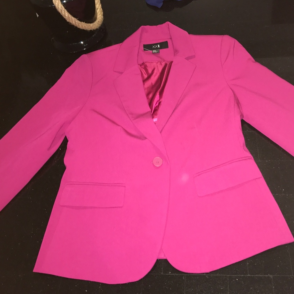 Pink forever 21 blazer