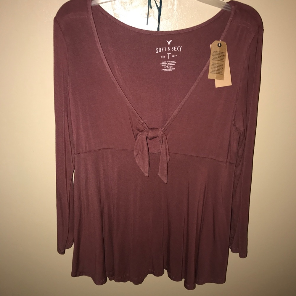 Front Tie Blouse