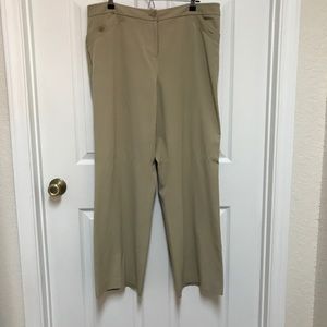 Lane Bryant Khaki Dress Trousers