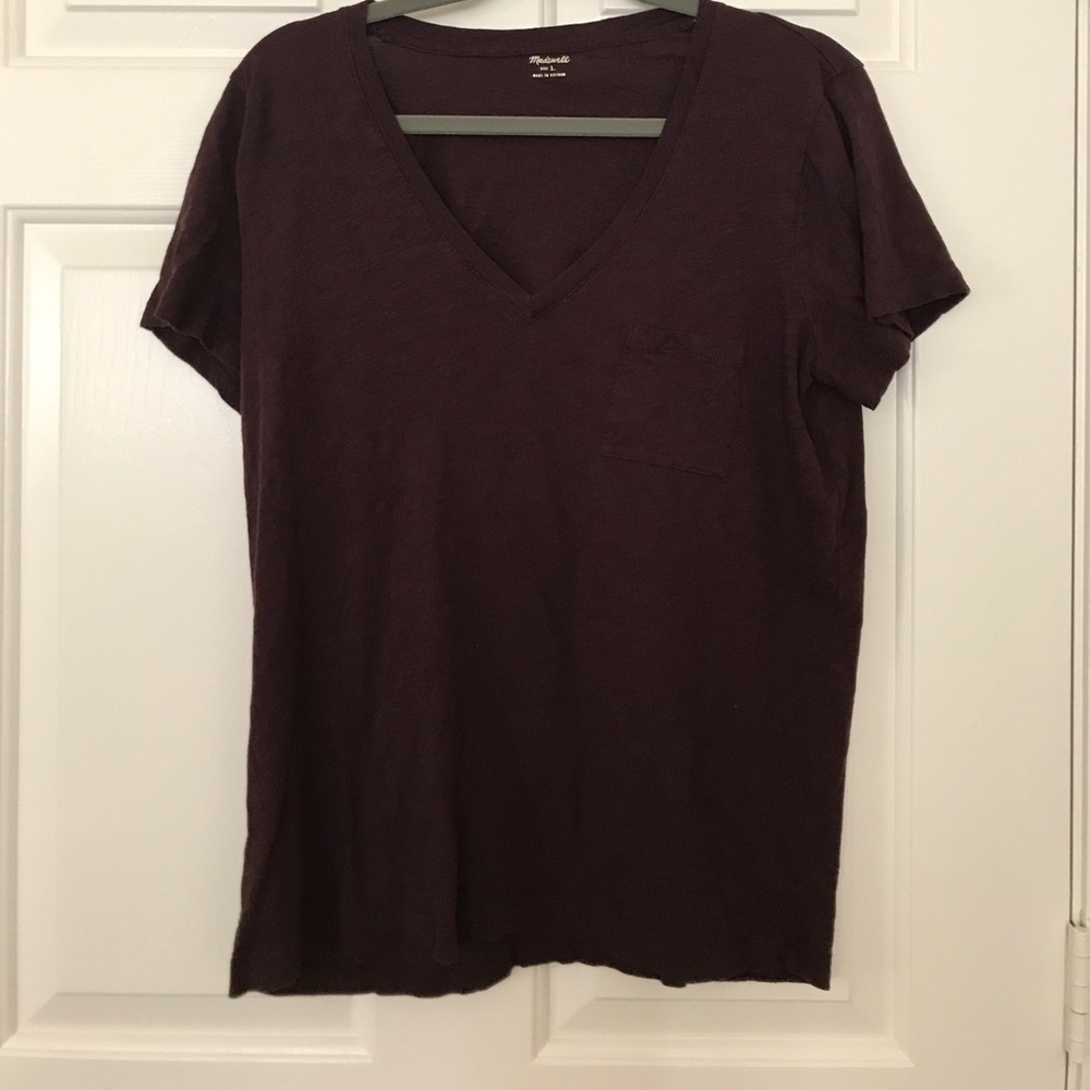 Maroon Madewell Pocket Tee/Tank
