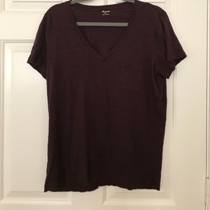 Maroon Madewell Pocket Tee/Tank
