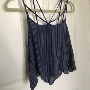 Strappy Dark blue Top