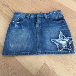 Denim skirt